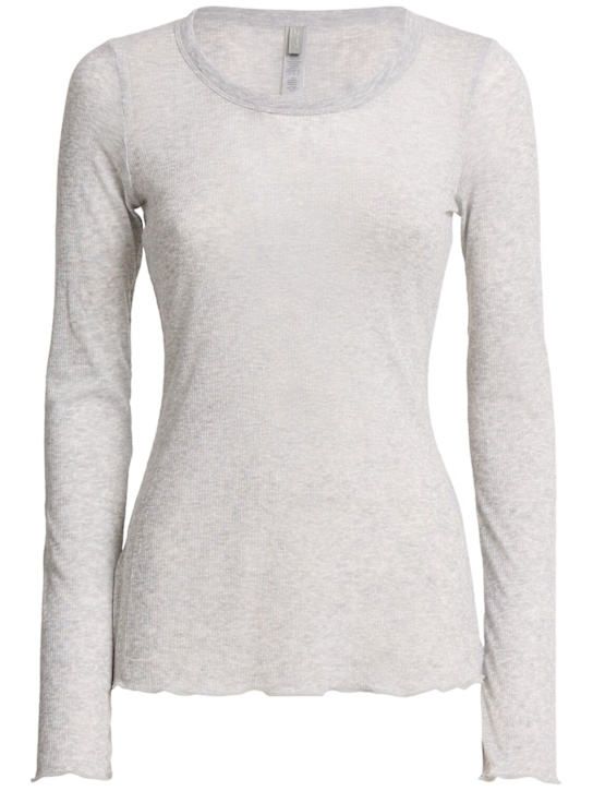 SKIMS - Cotton blend long sleeve top