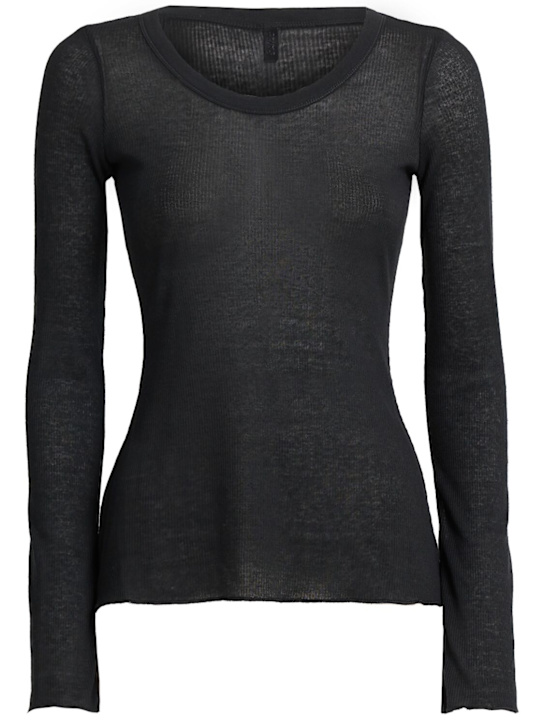 SKIMS - Cotton blend long sleeve top