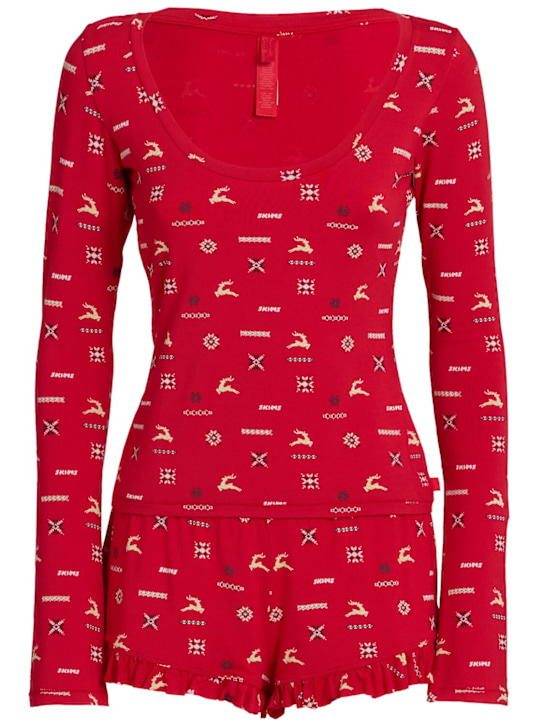 SKIMS - Modal scoop neck top & shorts sleep set