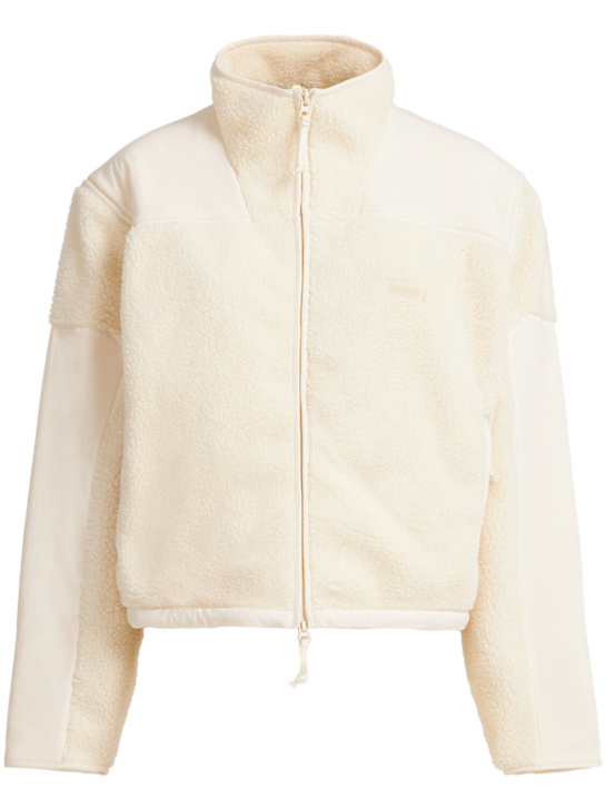 SKIMS - Teddy boxy zip up jacket