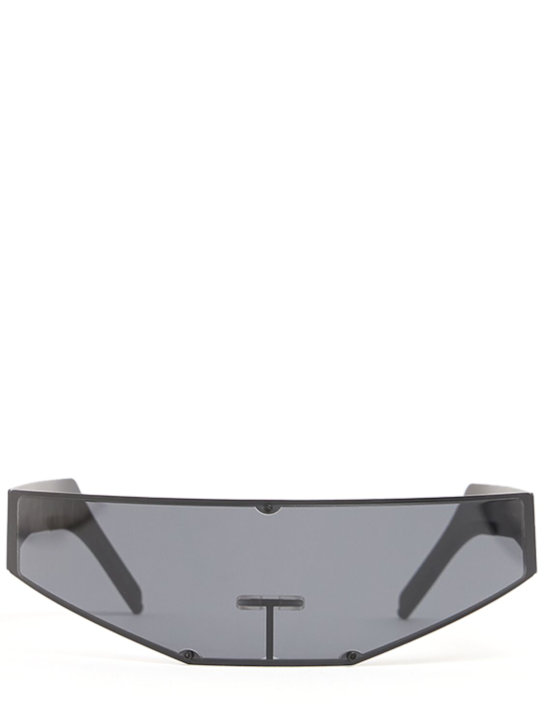 Rick Owens: Occhiali da sole Cyclops in acciaio