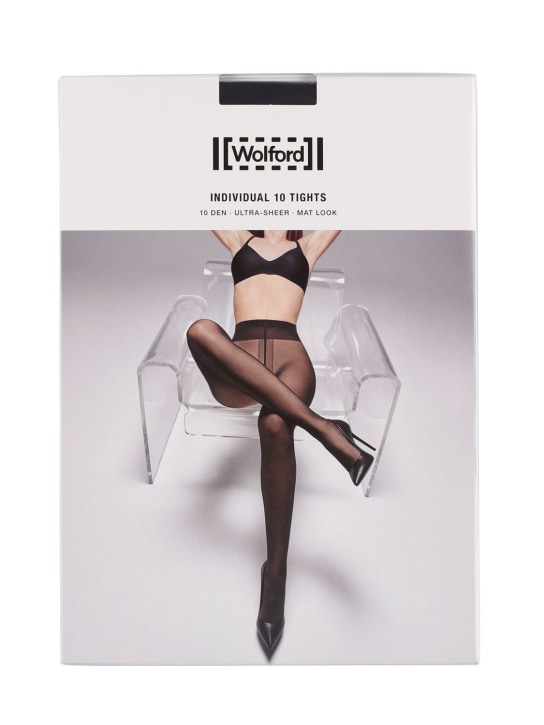 Wolford: Collant mat transparent 10 derniers Individual