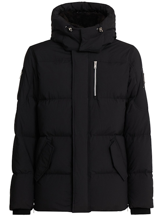 Moose Knuckles: Piumino 3Q Everest in ripstop con cappuccio