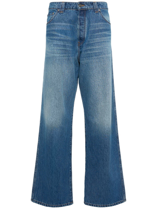 Khaite - Jeans baggy vita media Winslow in denim