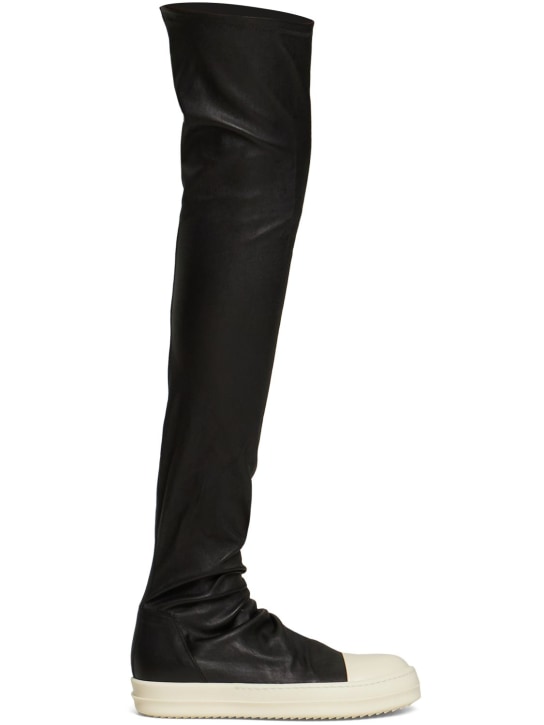 Rick Owens - Stivali Classic Bumper in pelle 20mm