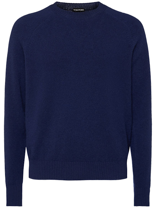 Tom Ford: Maglia girocollo in lana e cashmere
