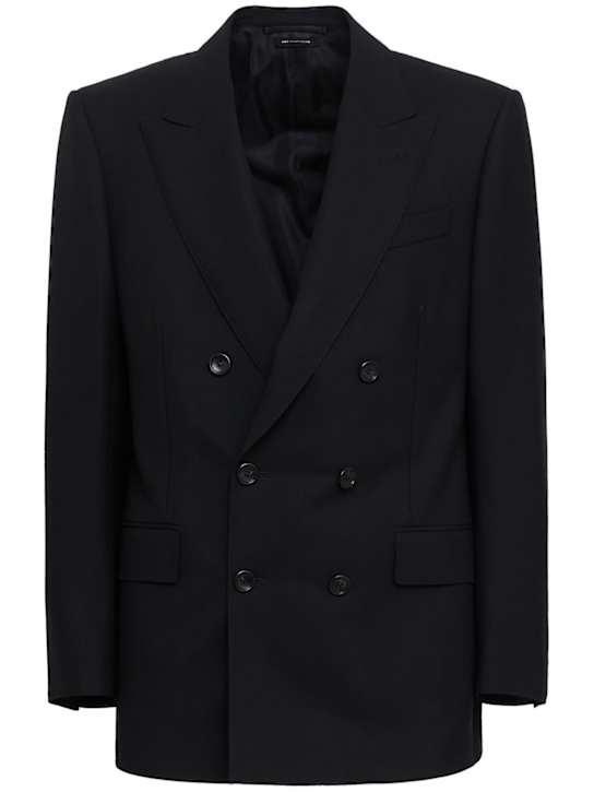 Tom Ford: Giacca doppiopetto in twill