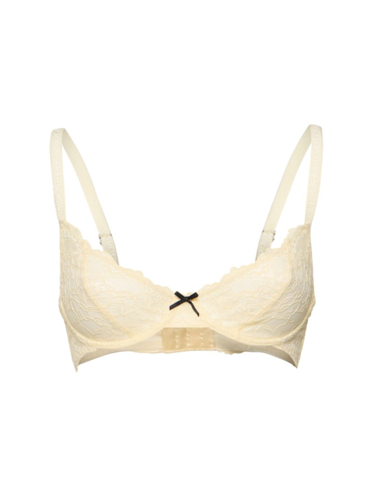 Fleur Du Mal - Soutien-gorge à balconnet en dentelle Bianca