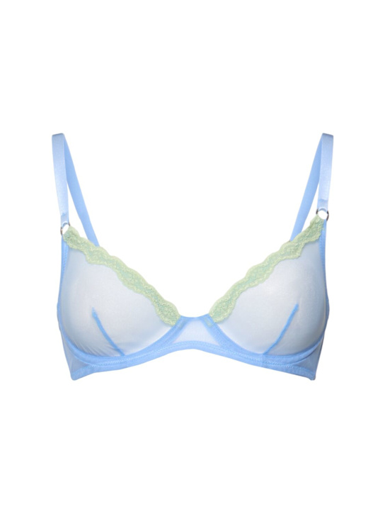 Fleur Du Mal - Soutien-gorge en tulle transparent