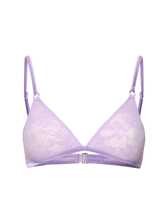 Fleur Du Mal - Soutien-gorge triangle en dentelle Le Stretch