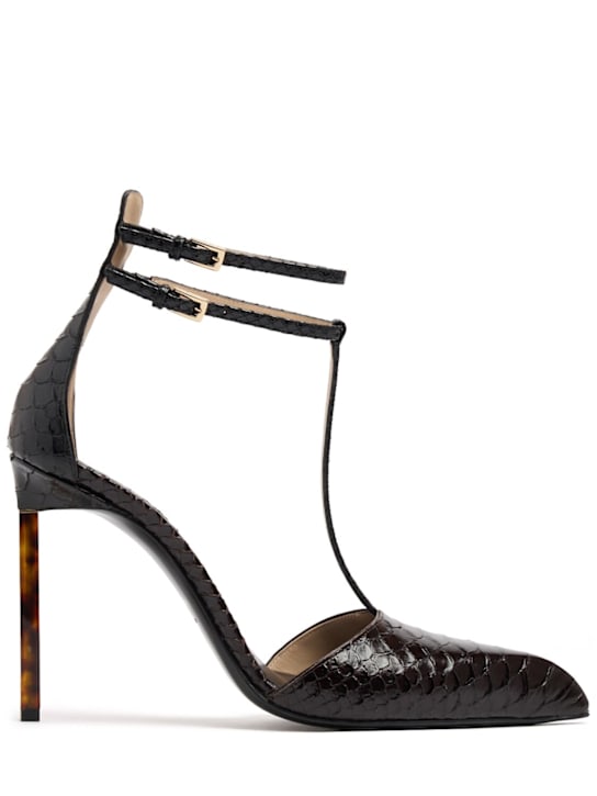 Tom Ford - 105mm hohe Lederpumps mit Prägung
