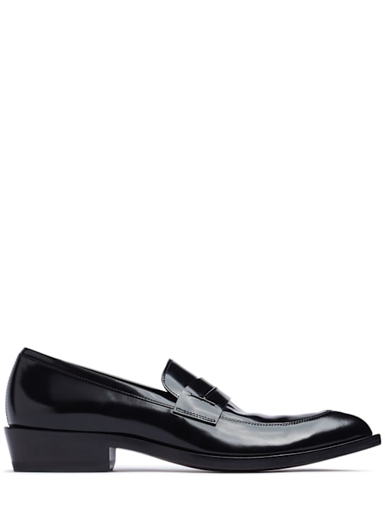Tom Ford - Mocassins en cuir brossé 20 mm