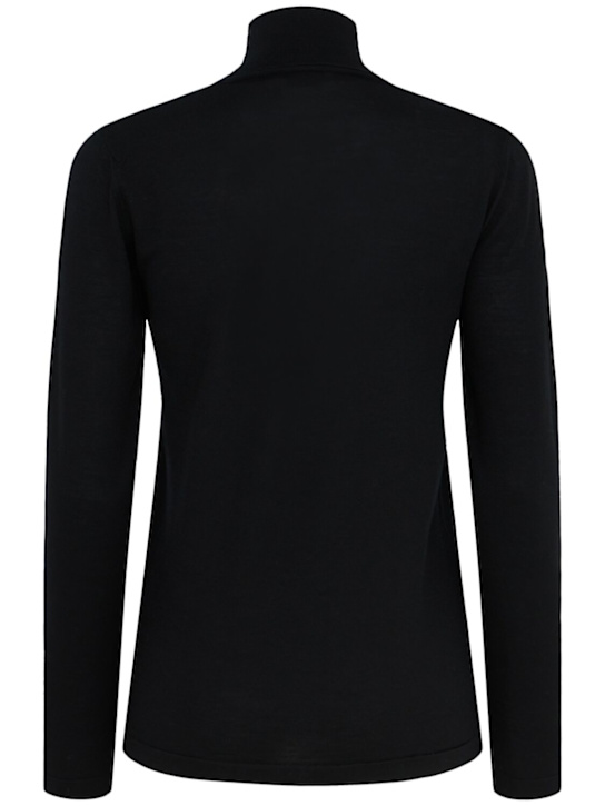 Annagreta: Pull-over col roulé en maille de laine Cloe