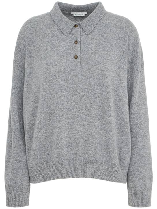 Annagreta - Editta wool knit polo