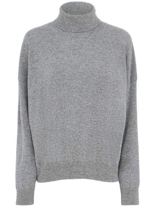 Annagreta: Pullover aus Wollstrick mit Rollkragen „Flaminia“