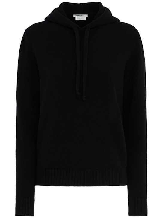 Annagreta - Giada wool knit hoodie