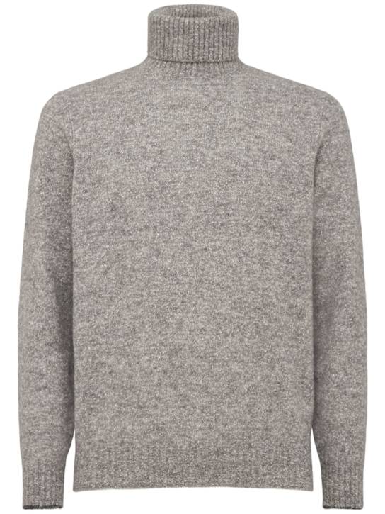 Brunello Cucinelli - Rollkragenpullover aus Alpakmischstrick