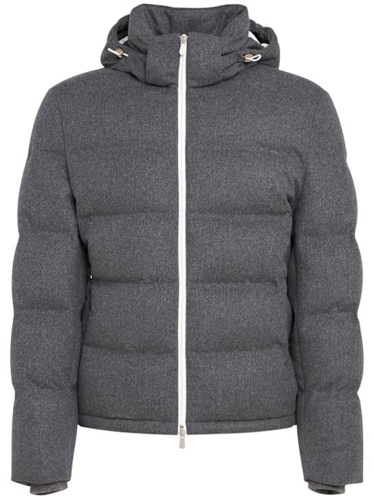 Brunello Cucinelli - Downjacke aus Wolle und & Kaschmir