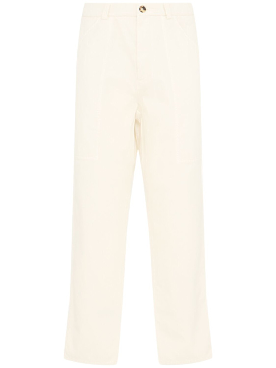 Brunello Cucinelli - Hose aus Baumwollgarbadine