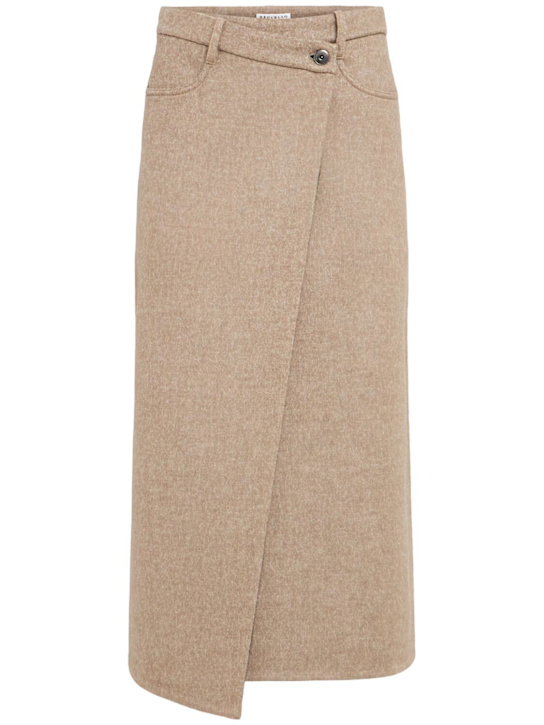 Brunello Cucinelli: Jupe en laine