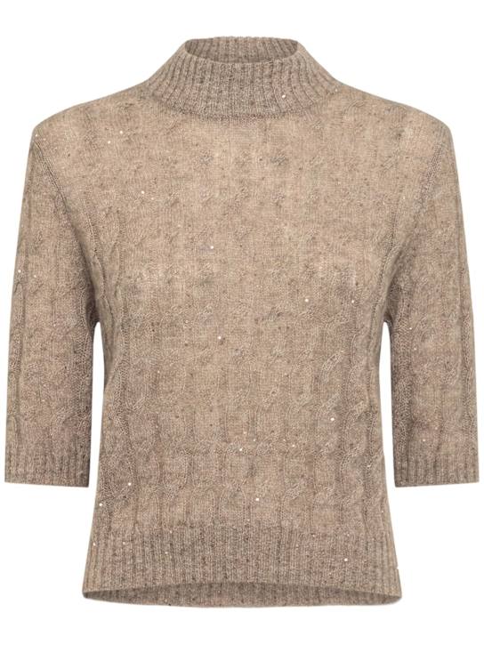 Brunello Cucinelli: Pullover aus Mohairmischung