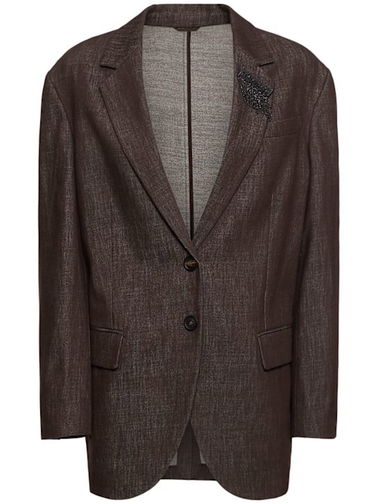 Brunello Cucinelli - Blazer en coton