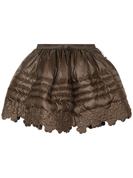 The North Face: Cecilie Bahnsen down skirt