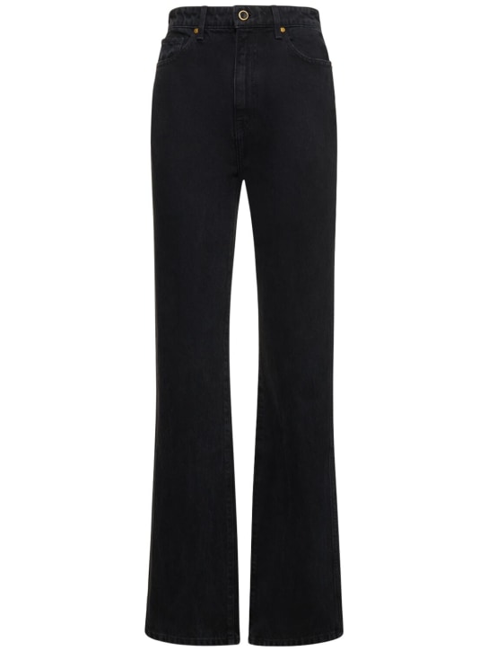 Khaite - Danielle high rise straight jeans