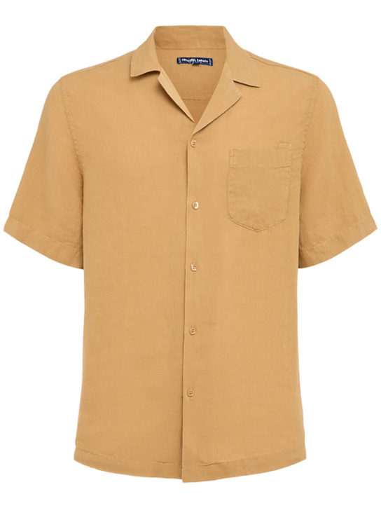 Frescobol Carioca - Chemise à manches courtes en lin Angelo