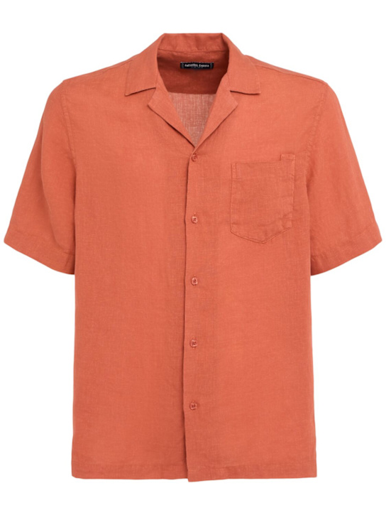 Frescobol Carioca: Camicia bowling Angelo in lino