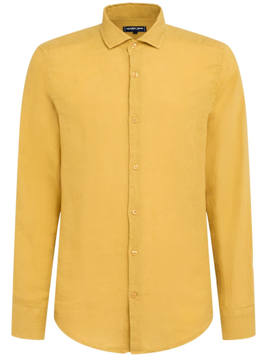 Frescobol Carioca: Camicia Antonio a maniche lunghe in lino