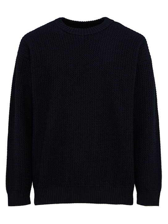 Frescobol Carioca - Pull-over col rond en maille de laine Jardim