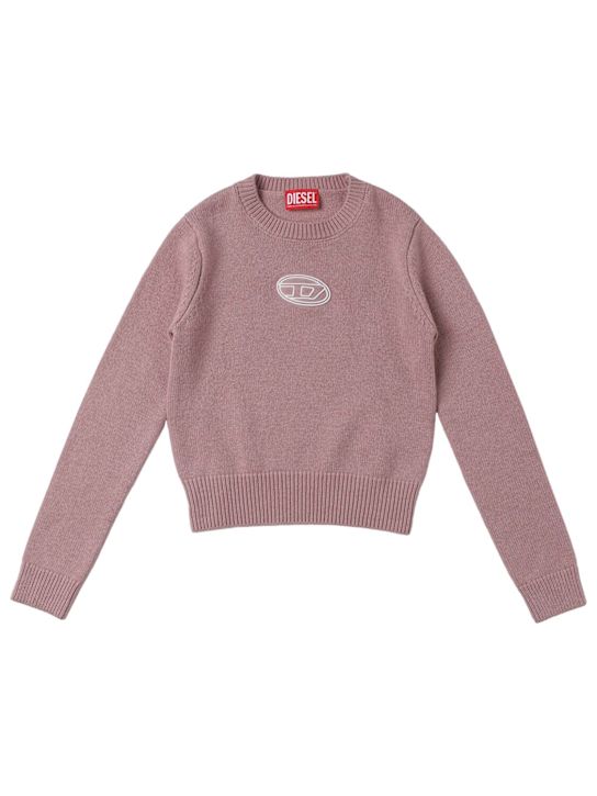 Diesel Kids - Wool blend knit sweater