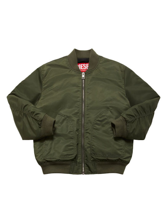 Diesel Kids - Veste bomber en polyester