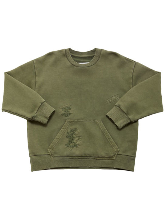 MM6 Maison Margiela - Cotton crewneck sweatshirt