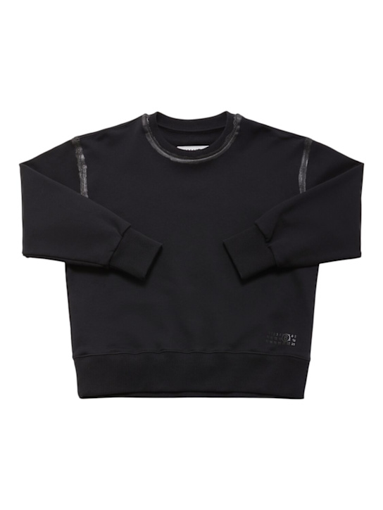 MM6 Maison Margiela - Cotton crewneck sweatshirt