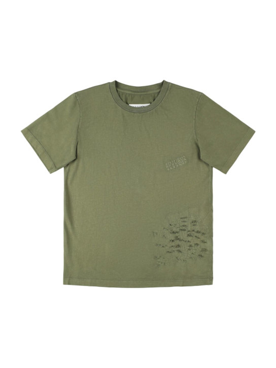 MM6 Maison Margiela - Cotton jersey t-shirt w/logo