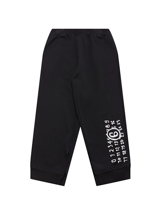 MM6 Maison Margiela: Printed cotton sweatpants