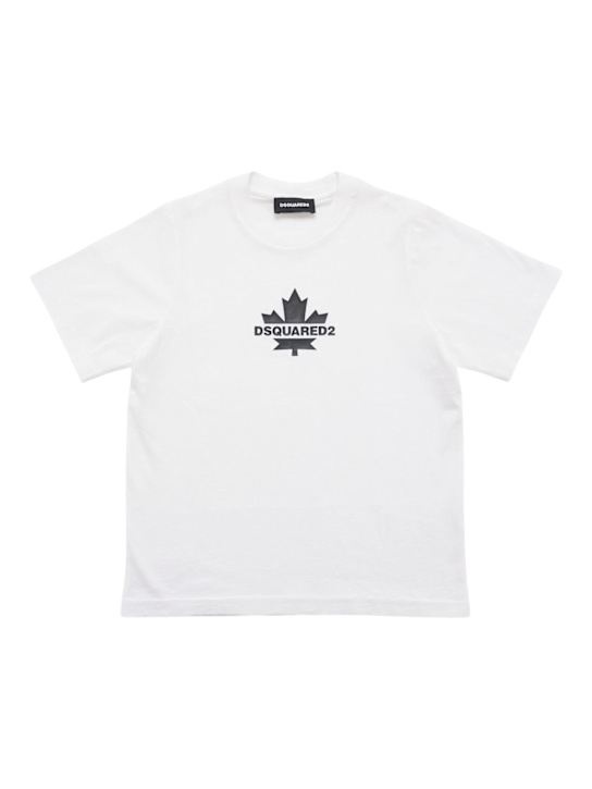 Dsquared2 - T-shirt en jersey de coton imprimé
