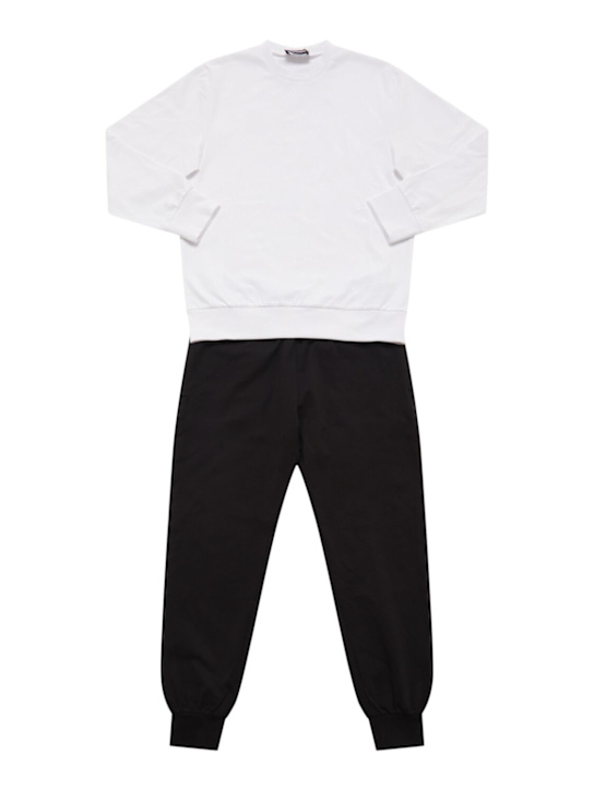 Dsquared2 - Felpa e pantaloni in cotone