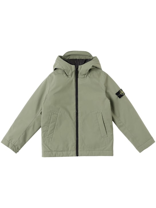 Stone Island Junior - Veste softshell à capuche en polyester