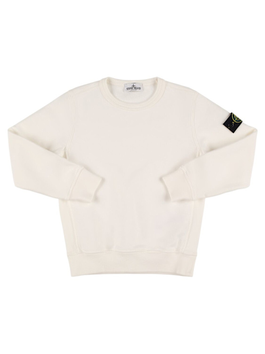 Stone Island Junior: Sweat-shirt en coton biologique