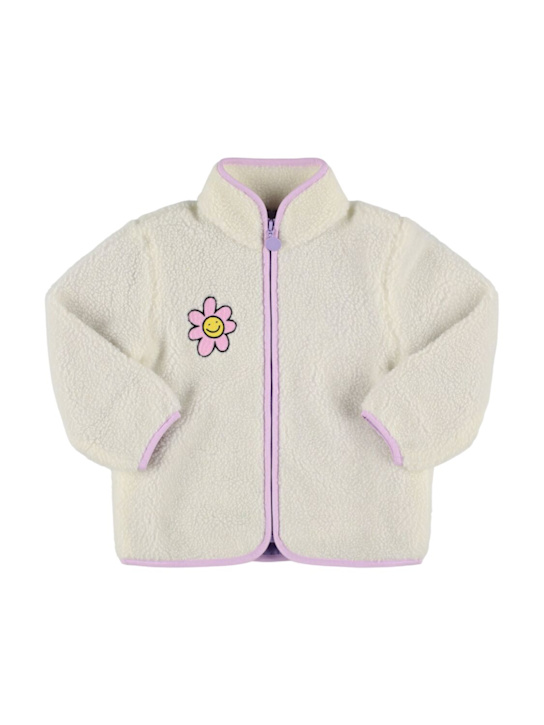 Stella McCartney Kids: Veste teddy en polyester