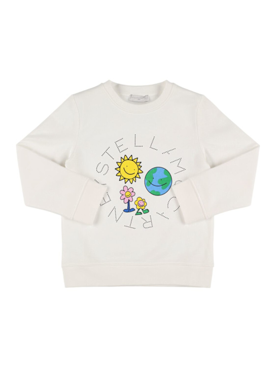 Stella McCartney Kids: Sudadera de algodón estampada