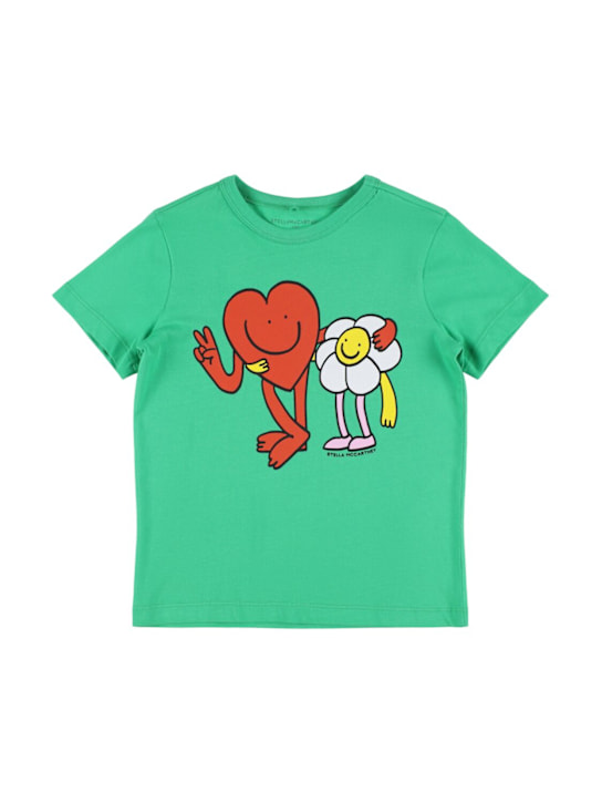 Stella McCartney Kids - Printed cotton jersey t-shirt