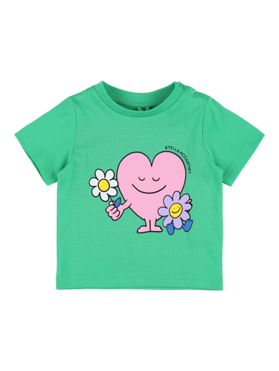 Stella McCartney Kids - Printed cotton jersey t-shirt