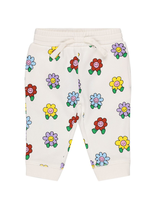 Stella McCartney Kids - Printed cotton sweatpants