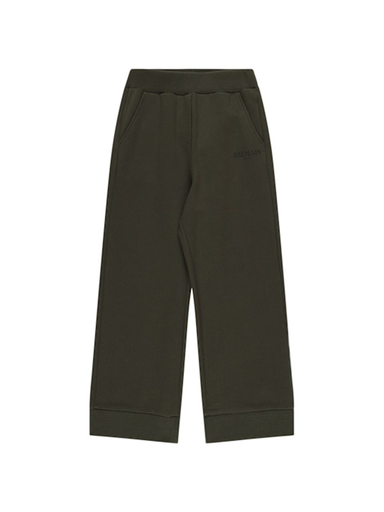 Balmain: Cotton sweatpants