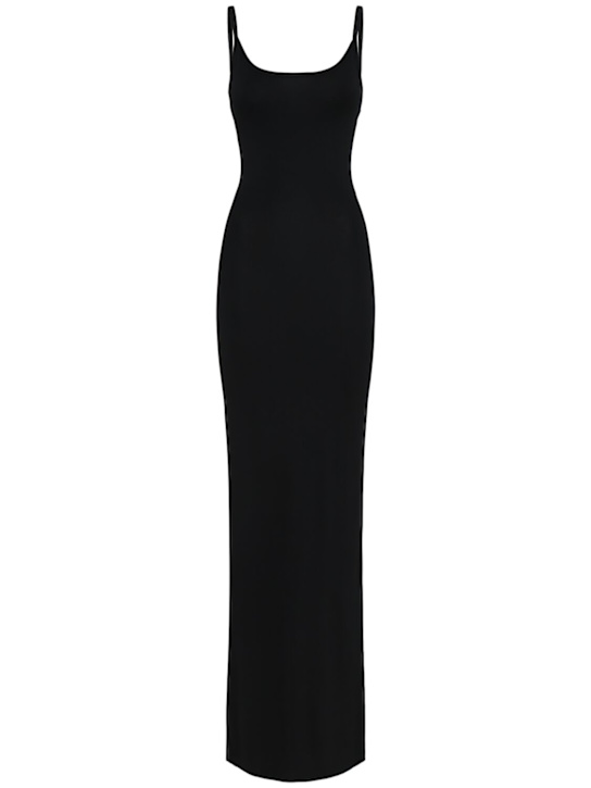 Éterne - Robe longue à col rond en mélange de modal Josie