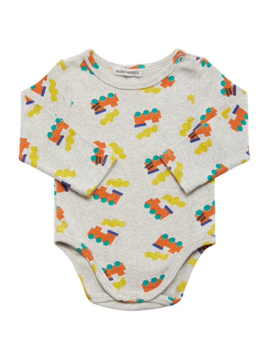 Bobo Choses - Train cotton blend bodysuit